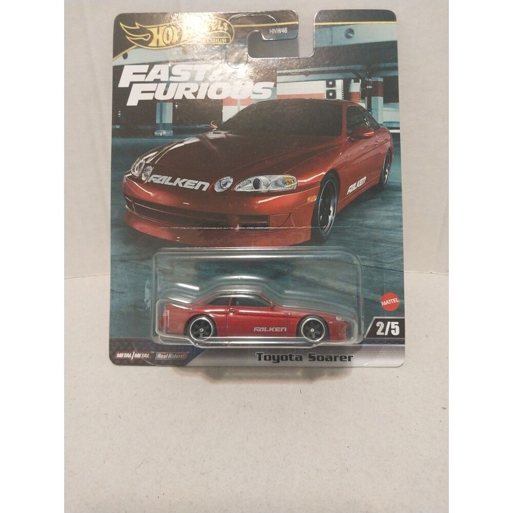 2024 HOT WHEELS PREMIUM FAST & FURIOUS TOYOTA SOARER - Tokyo Drift FALKEN RED